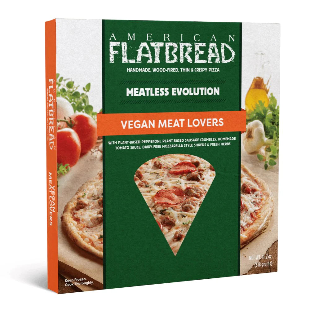 10″ Vegan Meat Lovers In Store Only Americanflatbreadproducts 2417